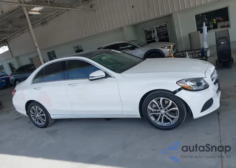 2016 Mercedes-Benz C 300 4Matic from USA, damaged, VIN WDDWF4KB0GR183281